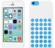 Apple Silicone Case Sleeve for Apple iPhone 5c (White)
