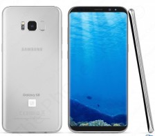 Unlocked Samsung Galaxy S8 Smartphone | SM-G950U -- 64GB -- GSM | (Arctic Silver)