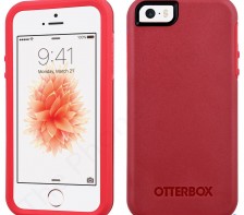 Otterbox Symmetry Series Case for Apple iPhone 5 5S SE -- (Rossa Corsa Red)