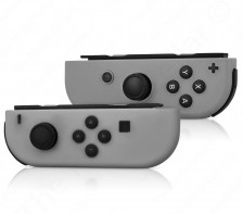 Nintendo - Nintendo Switch (L/R) Joy-Con Wireless Controllers -- (Gray)