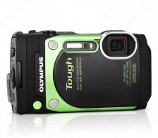 Olympus TG-870 Tough Waterproof Digital Camera with WIFI, 3-Inch LCD (Green)
